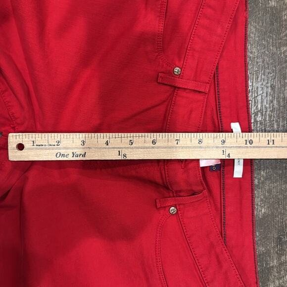 NWT Rich & Skinny Women's Low Rise Skinny Jean Red Size 30 - Picture 4 of 8